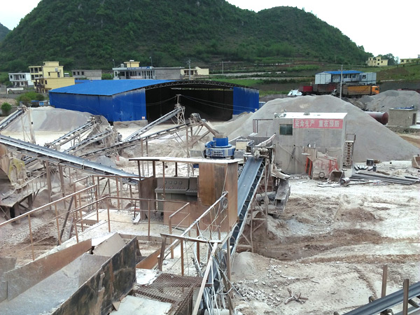 建筑垃圾制砂生产线图 建筑垃圾制砂生产线图
