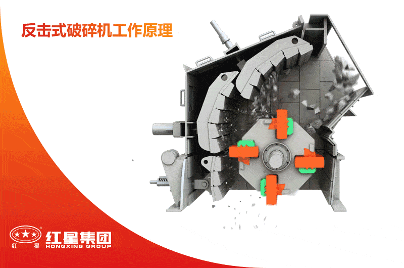 反击式破碎机工作原理 反击式破碎机工作原理