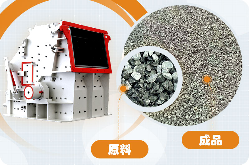 反击式破碎机可以用来制砂 反击式破碎机可以用来制砂