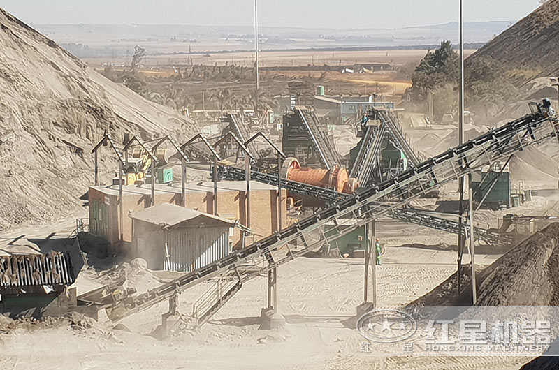 棒磨机制砂加工生产客户现场实拍 棒磨机制砂加工生产客户现场实拍