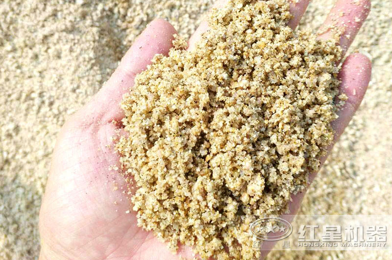 清洗过的场频山沙,质量优、杂质少,利润值非常高
