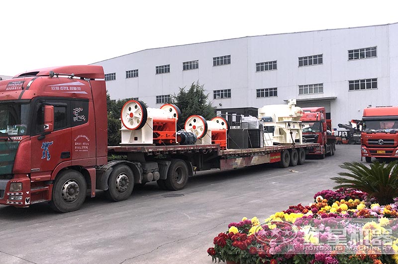 全套人造沙子机器设备发往陕西 全套人造沙子机器设备发往陕西