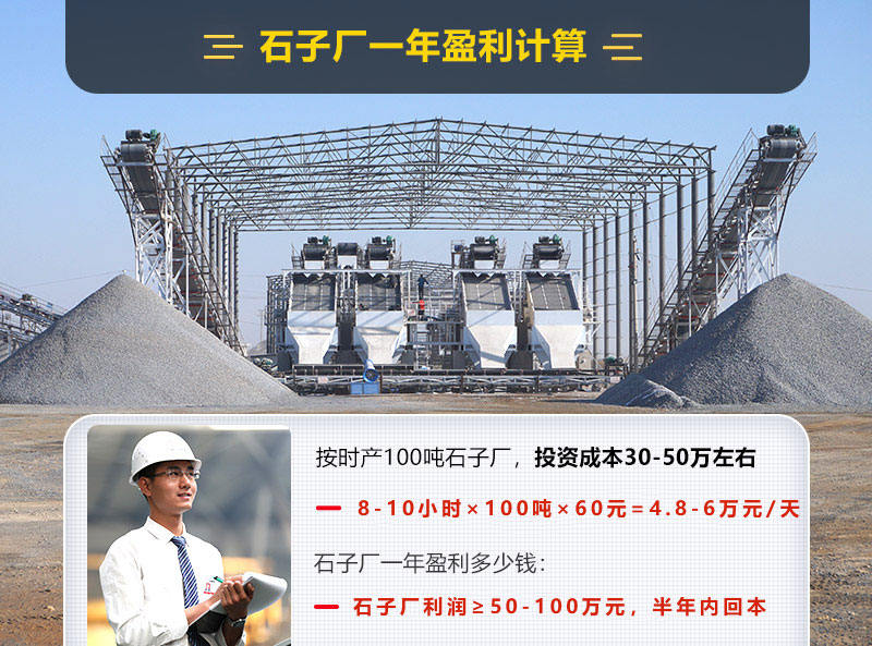 开石子厂一年利润 开石子厂一年利润