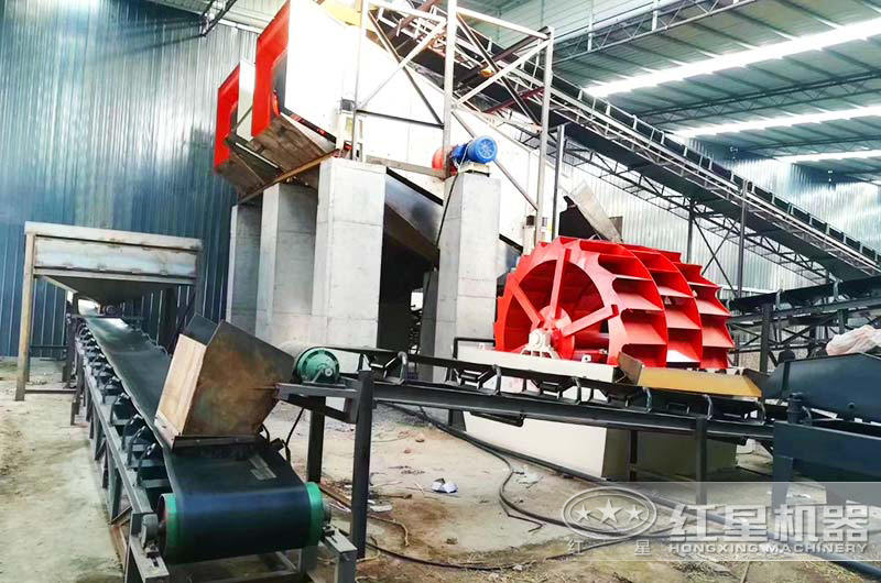 水洗沙机投产前的安装工作 水洗沙机投产前的安装工作