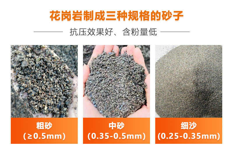 设备制砂效果 设备制砂效果